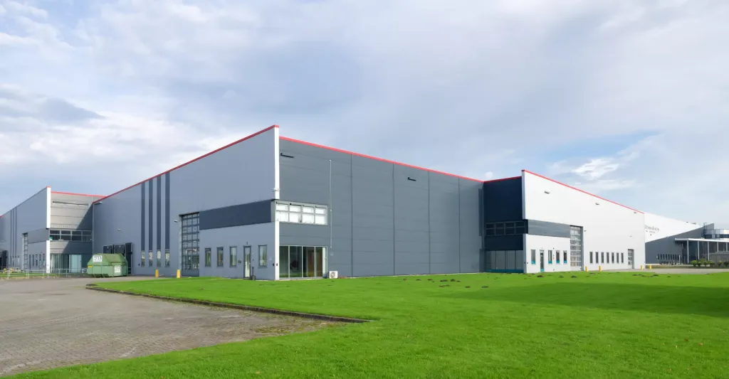 large industrial warehouse in the netherlands